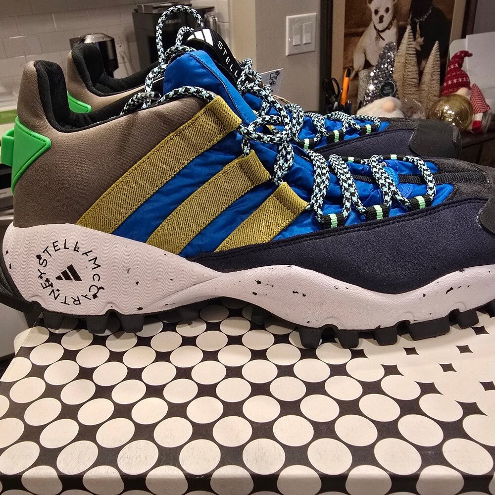 Adidas By Stella McCartney Seeulater Blue / Brown IF6094 LUGGED Men's 10.5 (10)